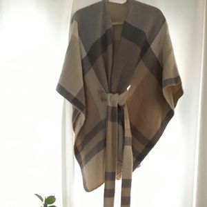 Belted Poncho
